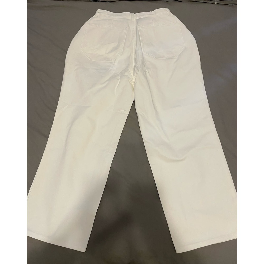 The Frankie Shop - DREW DENIM PANTS / White / NWOT - Picture 4 of 8